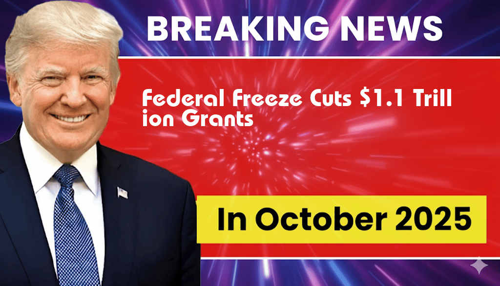$1.1 Trillion in Grant Reductions: Federal Freeze Hits Public Programs Hard