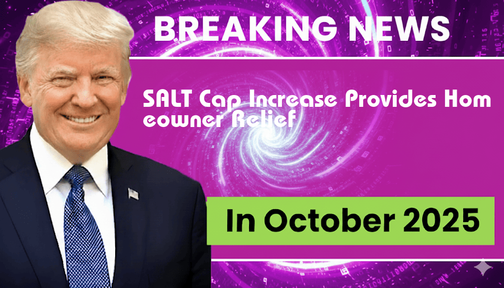 $2,400 Increase in SALT Cap to $40,000 Provides Significant Relief for Homeowners