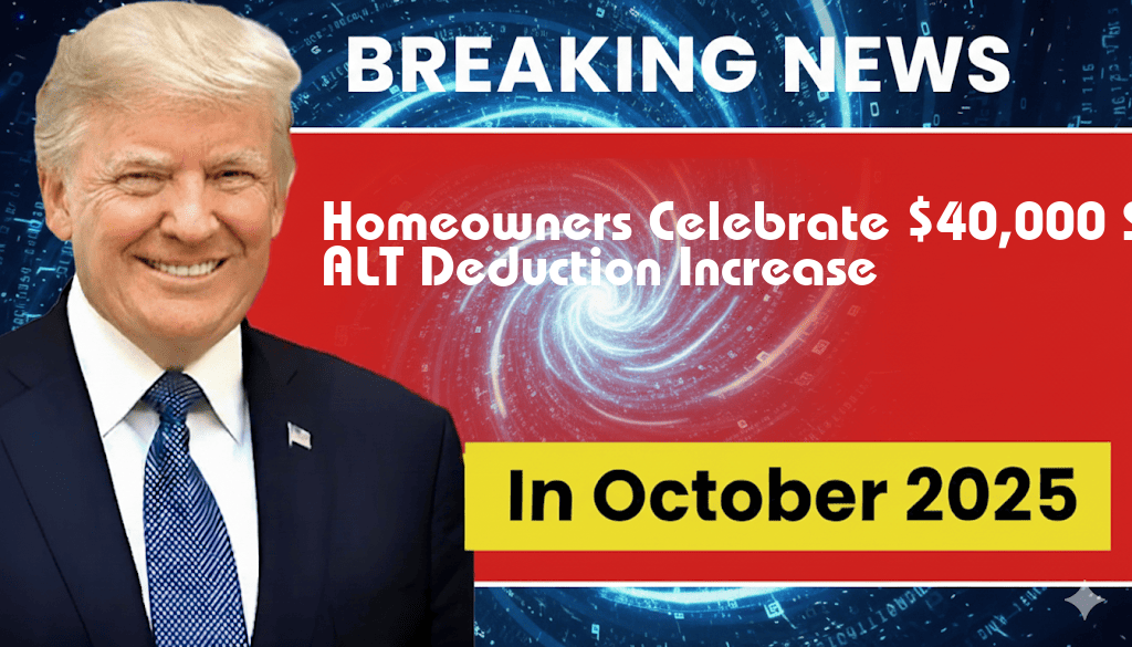 Homeowners Celebrate SALT Deduction Increase to $40,000, Unlocking $3,995 in Tax Relief