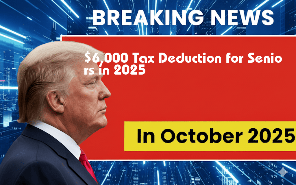 New $6,000 Tax Deduction for Seniors in 2025: Will You Be Eligible?